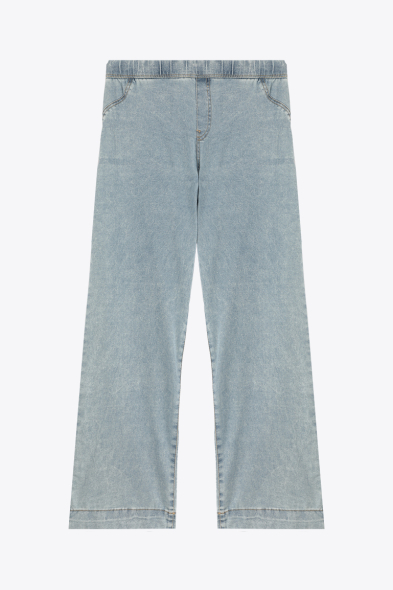 JEAN À TAILLE ÉLASTIQUE