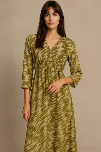 ROBE LONGUE IMPRIMÉE