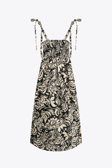 ROBE IMPRIMÉE À BRETELLES