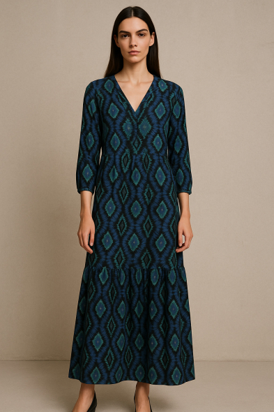 ROBE LONGUE IMPRIMÉE