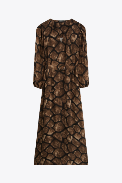 ROBE LONGUE IMPRIMÉE