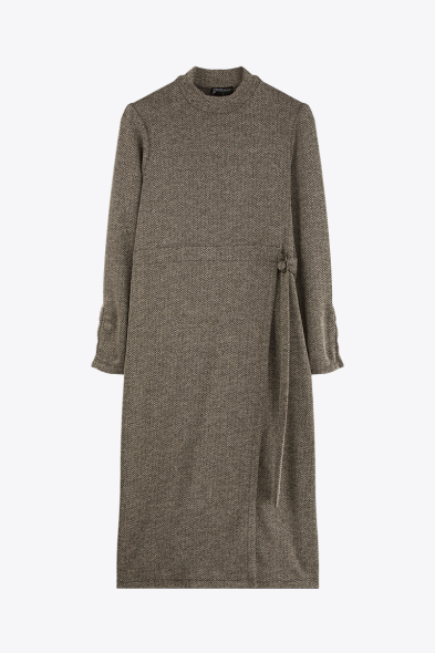 ROBE LONGUE À NOEUD