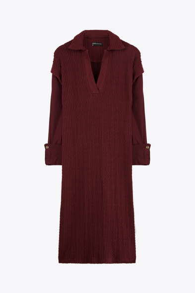 ROBE LONGUE EN MAILLE