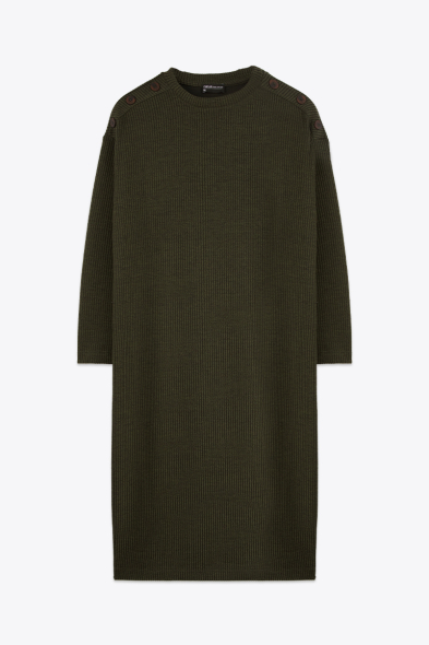 ROBE MIDI EN MAILLE