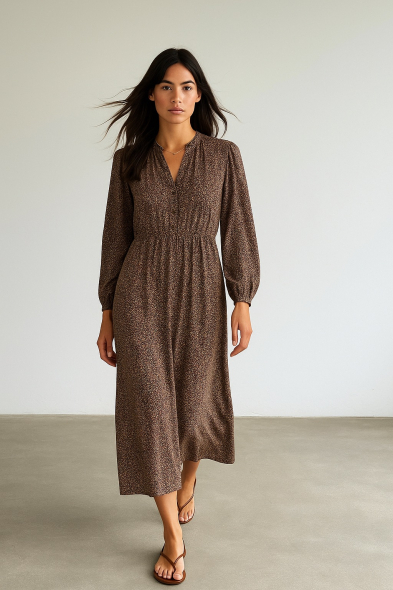 ROBE LONGUE IMPRIMÉE