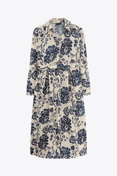 ROBE MI-LONGUE IMPRIMÉE