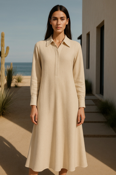 ROBE CHEMISE FLUIDE