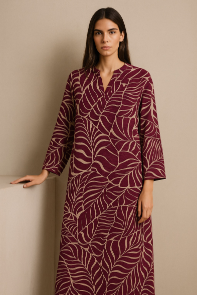 ROBE LONGUE IMPRIMÉE