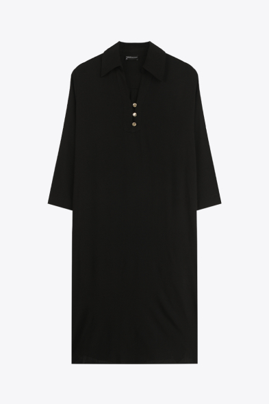 ROBE LONGUE À BOUTONS