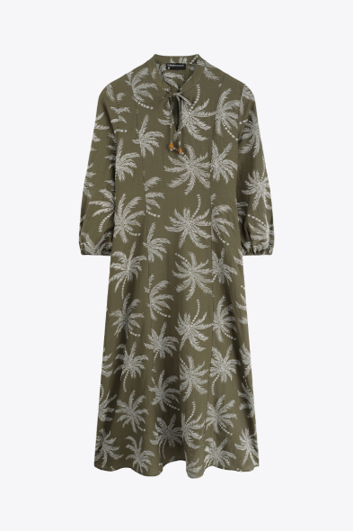 ROBE LONGUE IMPRIMÉ RELIEF
