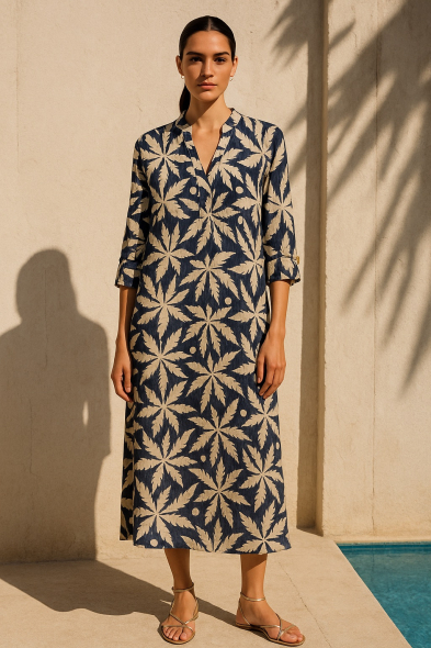 ROBE LONGUE IMPRIMÉE