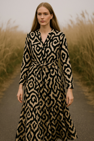 ROBE LONGUE IMPRIMÉE 