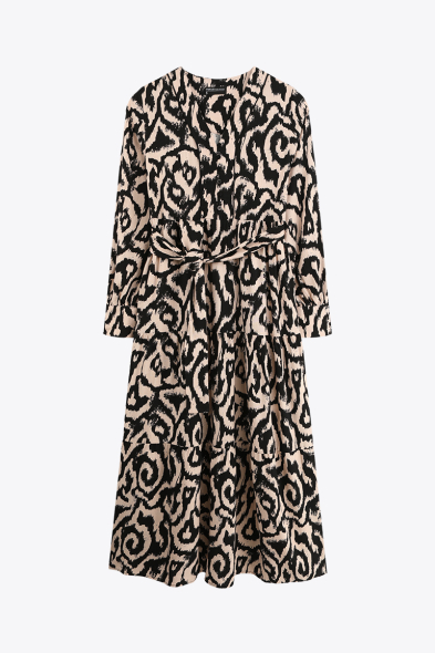 ROBE LONGUE IMPRIMÉE 