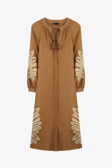 ROBE LONGUE BRODÉE
