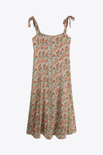 ROBE IMPRIMÉE À BRETELLES