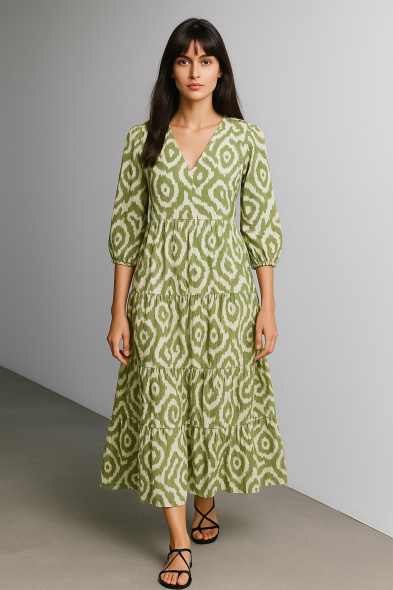 ROBE LONGUE IMPRIMÉE