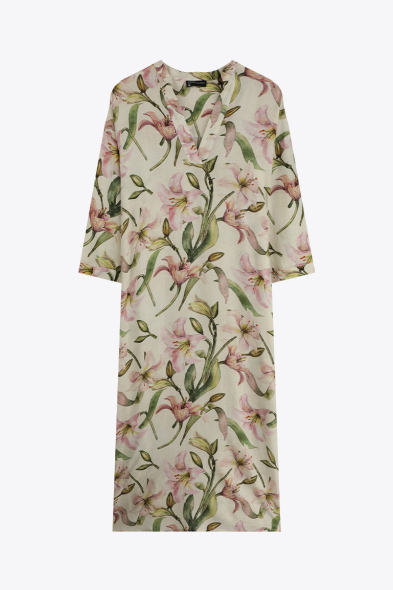 ROBE LONGUE IMPRIMÉE