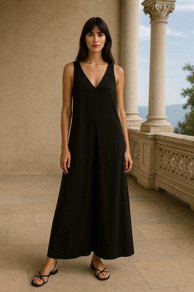 ROBE LONGUE SANS MANCHES