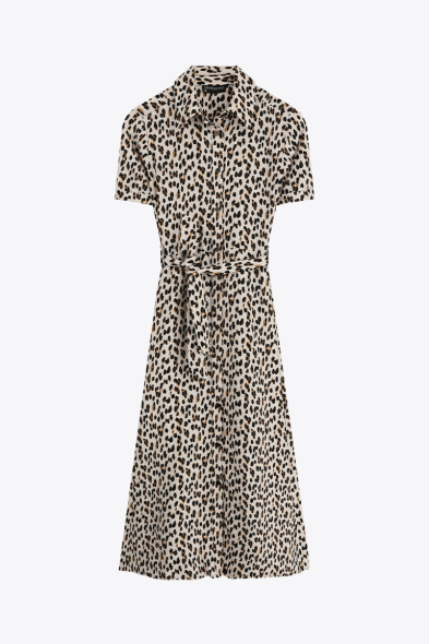 ROBE MI-LONGUE IMPRIMÉE