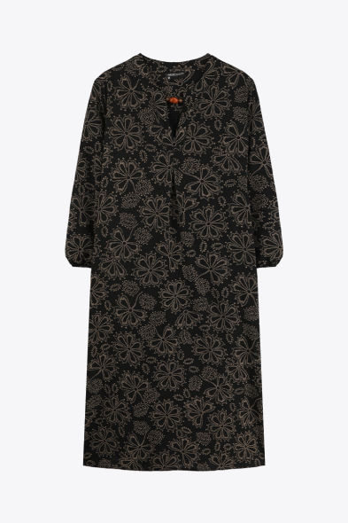 ROBE LONGUE IMPRIMÉ RELIEF