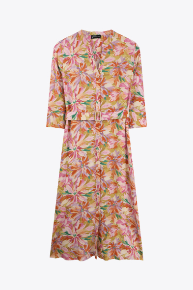 ROBE MI-LONGUE IMPRIMÉE