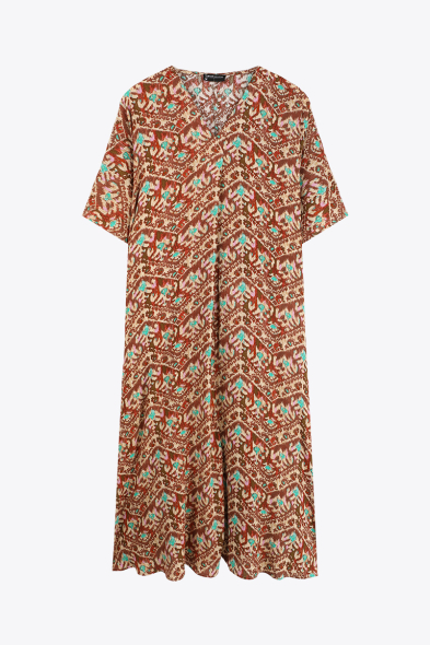 ROBE LONGUE IMPRIMÉE