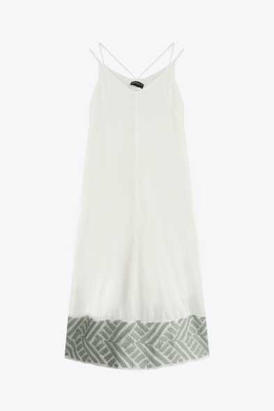 ROBE LONGUE BRODÉE