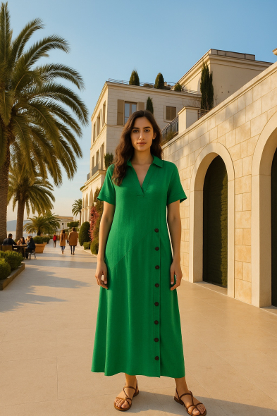 ROBE BOUTONS CÔTÉ