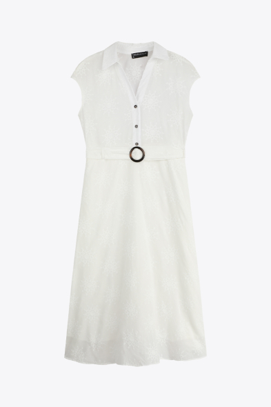 ROBE MI-LONGUE BRODÉE