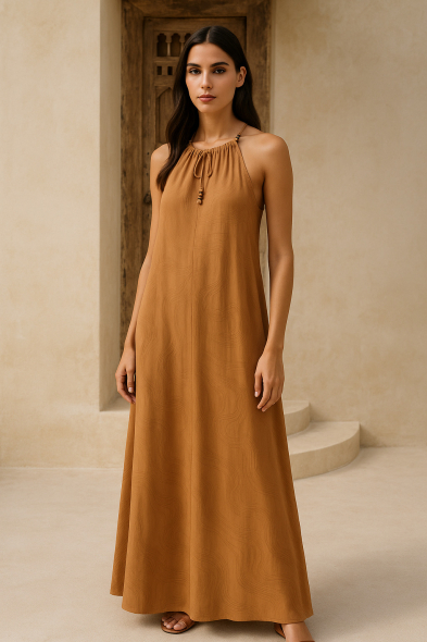 ROBE LONGUE SANS MANCHES