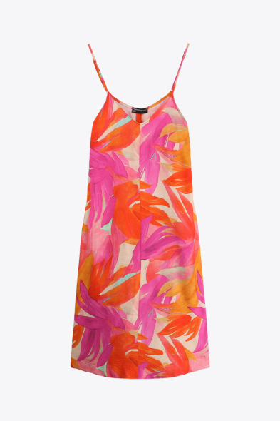 ROBE IMPRIMÉE À BRETELLES