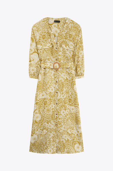 ROBE MI-LONGUE IMPRIMÉE