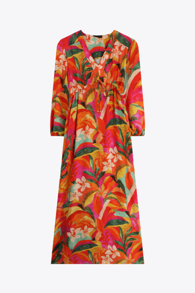 ROBE LONGUE IMPRIMÉE