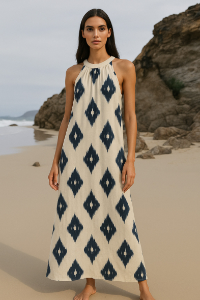 ROBE LONGUE IMPRIMÉE