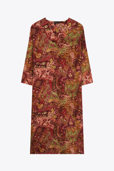 ROBE LONGUE IMPRIMÉE