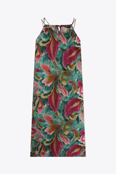 ROBE IMPRIMÉE À BRETELLES