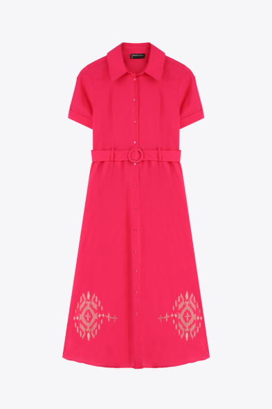 ROBE LONGUE BRODÉE