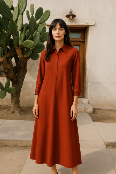 ROBE LONGUE UNIE