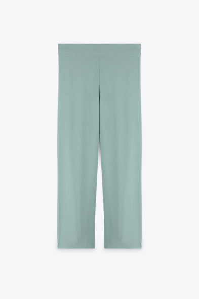 PANTALON DROIT BRODÉ