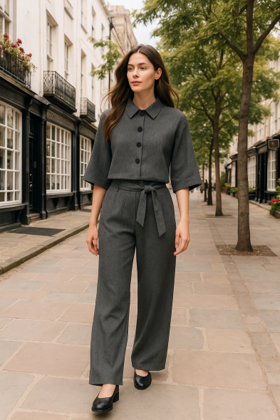 PANTALON CEINTURÉ