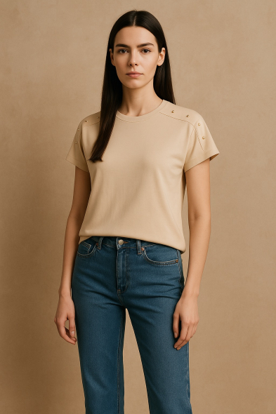 T-SHIRT PERLÉ