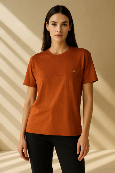 T-SHIRT À POCHE