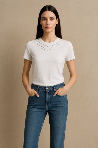 TEE-SHIRT STRASS