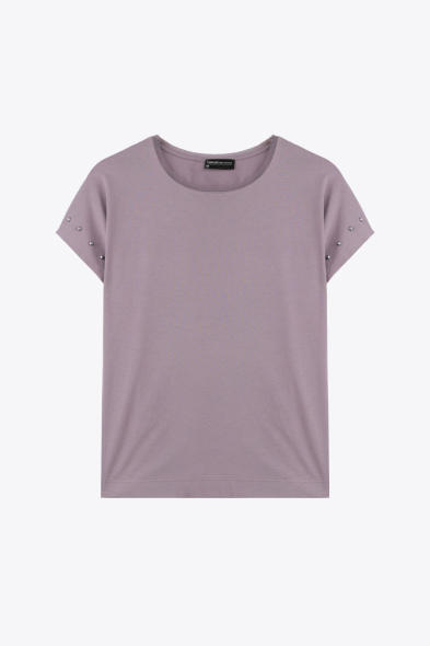 T-SHIRT À PERLES