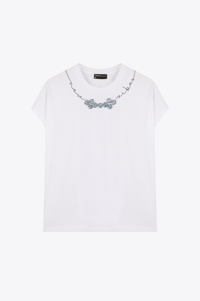 T-SHIRT À STRASS