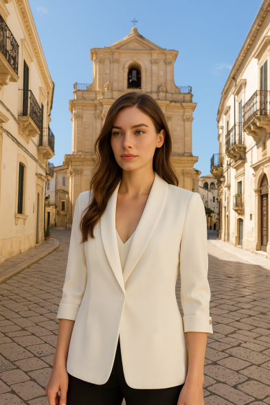 VESTE À REVERS