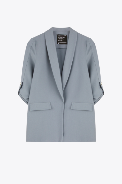 VESTE À MANCHES RETROUSSÉES
