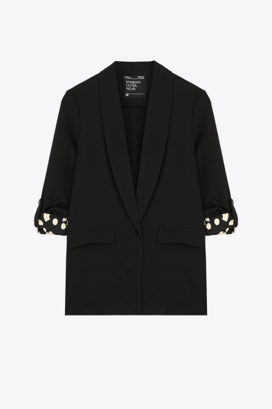 VESTE À MANCHES RETROUSSÉES