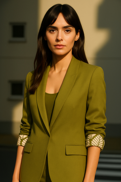 VESTE À MANCHES RETROUSSÉES