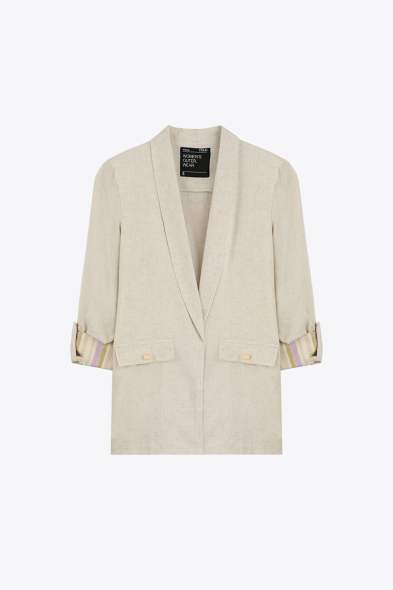 VESTE À MANCHES RETROUSSÉES